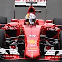 Sebastian Vettel (GER) Ferrari SF15-T at Formula One World Championship, Rd9, British Grand Prix, Qualifying, Silverstone, England, Saturday 4 July 2015. © Sutton Motorsport Images