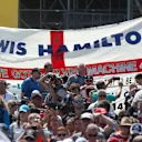 Fans and Flags at Formula One World Championship, Rd9, British Grand Prix, Race, Silverstone, England, Sunday 5 July 2015. © Sutton Motorsport Images