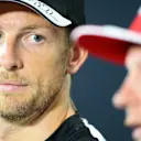 Jenson Button (GBR) McLaren during the Press Conference at Formula One World Championship, Rd9, British Grand Prix, Preparations, Silverstone, England, Thursday 2 July 2015. © Sutton Motorsport Images