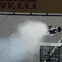 Max Verstappen (NDL) Scuderia Toro Rosso STR10 blows up  at Formula One World Championship, Rd3, Chinese Grand Prix, Race, Shanghai, China, Sunday 12 April 2015. © Sutton Motorsport Images