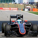 Fernando Alonso (ESP) McLaren MP4-30 on the grid at Formula One World Championship, Rd3, Chinese Grand Prix, Race, Shanghai, China, Sunday 12 April 2015. © Sutton Motorsport Images
