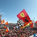 Ferrari Fans and Flags at Formula One World Championship, Rd10, Hungarian Grand Prix, Race, Hungaroring, Hungary, Sunday 26 July 2015. © Sutton Motorsport Images