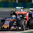 Carlos Sainz jr (ESP) Scuderia Toro Rosso STR10 at Formula One World Championship, Rd10, Hungarian Grand Prix, Race, Hungaroring, Hungary, Sunday 26 July 2015. © Sutton Motorsport Images