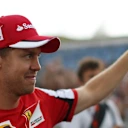 Sebastian Vettel (GER) Ferrari at Formula One World Championship, Rd10, Hungarian Grand Prix, Preparations, Hungaroring, Hungary, Thursday 23 July 2015. © Sutton Motorsport Images