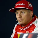 Kimi Raikkonen (FIN) Ferrari in the press conference at Formula One World Championship, Rd12, Italian Grand Prix, Qualifying, Monza, Italy, Saturday 5  September 2015. © Sutton Motorsport Images