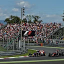 Max Verstappen (NDL) Scuderia Toro Rosso STR10 and Jenson Button (GBR) McLaren MP4-30 battle at Formula One World Championship, Rd12, Italian Grand Prix, Race, Monza, Italy, Sunday 6  September 2015. © Sutton Motorsport Images