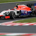 Alexander Rossi (USA) Marussia at Formula One World Championship, Rd14, Japanese Grand Prix, Qualifying, Suzuka, Japan, Saturday 26 September 2015. © Sutton Motorsport Images