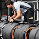 Pirelli tyre engineers at Formula One World Championship, Rd14, Japanese Grand Prix, Qualifying, Suzuka, Japan, Saturday 26 September 2015. © Sutton Motorsport Images