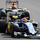 Felipe Nasr (BRA) Sauber C34 at Formula One World Championship, Rd14, Japanese Grand Prix, Race, Suzuka, Japan, Sunday 27 September 2015. © Sutton Motorsport Images