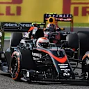 Jenson Button (GBR) McLaren MP4-30 at Formula One World Championship, Rd14, Japanese Grand Prix, Race, Suzuka, Japan, Sunday 27 September 2015. © Sutton Motorsport Images