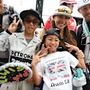 Lewis Hamilton (GBR) Mercedes AMG F1 fans at Formula One World Championship, Rd14, Japanese Grand Prix, Preparations, Suzuka, Japan, Thursday 24 September 2015. © Sutton Motorsport Images