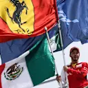Fans and flags at Formula One World Championship, Rd17, Mexican Grand Prix, Practice, Circuit Hermanos Rodriguez, Mexico City, Mexico, Friday 30 October 2015. © Sutton Motorsport Images
