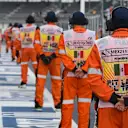 Marshals at Formula One World Championship, Rd17, Mexican Grand Prix, Practice, Circuit Hermanos Rodriguez, Mexico City, Mexico, Friday 30 October 2015. © Sutton Motorsport Images