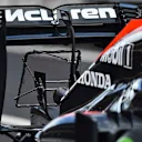 McLaren MP4-30 rear wing and sensor at Formula One World Championship, Rd17, Mexican Grand Prix, Practice, Circuit Hermanos Rodriguez, Mexico City, Mexico, Friday 30 October 2015. © Sutton Motorsport Images