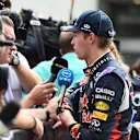 Daniil Kyvat (RUS) Red Bull Racing talks to the press at Formula One World Championship, Rd17, Mexican Grand Prix, Qualifying, Circuit Hermanos Rodriguez, Mexico City, Mexico, Saturday 31 October 2015. © Sutton Motorsport Images