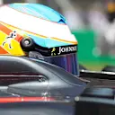 Fernando Alonso (ESP) McLaren MP4-30 on the grid at Formula One World Championship, Rd17, Mexican Grand Prix, Race, Circuit Hermanos Rodriguez, Mexico City, Mexico, Sunday 1  November 2015. © Sutton Motorsport Images