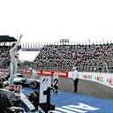 Race winner Nico Rosberg (GER) Mercedes AMG F1 W06 celebrates in parc ferme at Formula One World Championship, Rd17, Mexican Grand Prix, Race, Circuit Hermanos Rodriguez, Mexico City, Mexico, Sunday 1  November 2015. © Sutton Motorsport Images