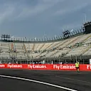 Track view at Formula One World Championship, Rd17, Mexican Grand Prix, Preparations, Circuit Hermanos Rodriguez, Mexico City, Mexico, Thursday 29 October 2015. © Sutton Motorsport Images