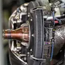 McLaren MP4-30 front brake and wheel hub detail at Formula One World Championship, Rd17, Mexican Grand Prix, Preparations, Circuit Hermanos Rodriguez, Mexico City, Mexico, Thursday 29 October 2015. © Sutton Motorsport Images