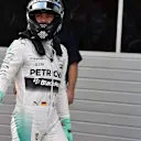 Pole sitter Nico Rosberg (GER) Mercedes AMG F1 celebrates in parc ferme at Formula One World Championship, Rd15, Russian Grand Prix, Qualifying, Sochi Autodrom, Sochi, Krasnodar Krai, Russia, Saturday 10 October 2015. © Sutton Motorsport Images