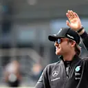 Nico Rosberg (GER) Mercedes AMG F1 during the drivers parade at Formula One World Championship, Rd15, Russian Grand Prix, Race, Sochi Autodrom, Sochi, Krasnodar Krai, Russia, Sunday 11 October 2015. © Sutton Motorsport Images