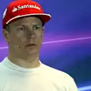 Kimi Raikkonen (FIN) Ferrari in the press conference at Formula One World Championship, Rd13, Singapore Grand Prix, Qualifying, Marina Bay Street Circuit, Singapore, Saturday 19  September 2015. © Sutton Motorsport Images