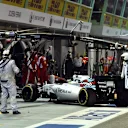 Felipe Massa (BRA) Williams FW37 retires from the race at Formula One World Championship, Rd13, Singapore Grand Prix, Race, Marina Bay Street Circuit, Singapore, Sunday 20 September 2015. © Sutton Motorsport Images