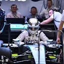 Lewis Hamilton (GBR) Mercedes AMG F1 W06 retires from the race  at Formula One World Championship, Rd13, Singapore Grand Prix, Race, Marina Bay Street Circuit, Singapore, Sunday 20 September 2015. © Sutton Motorsport Images