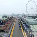 Track view at Formula One World Championship, Rd13, Singapore Grand Prix, Preparations, Marina Bay Street Circuit, Singapore, Sunday 13 September 2015. © Sutton Motorsport Images