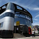 McLaren Motorhome at Formula One World Championship, Rd5, Spanish Grand Prix Preparations, Barcelona, Spain, Thursday 7 May 2015. © Sutton Motorsport Images