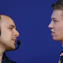 Gianpiero Lambiase (ITA) Red Bull Racing Engineer and Daniil Kyvat (RUS) Red Bull Racing at Formula One Testing, Day One, Barcelona, Spain, 12 May 2015. © Sutton Motorsport Images