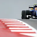 Felipe Nasr (BRA) Sauber C34 at Formula One World Championship, Rd16, United States  Grand Prix, Practice, Austin, Texas, USA, Friday 23 October 2015. © Sutton Motorsport Images