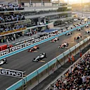 Grid before the start at Formula One World Championship, Rd21, Abu Dhabi Grand Prix, Race, Yas Marina Circuit, Abu Dhabi, UAE, Sunday 27 November 2016. © Sutton Images