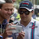 Felipe Massa (BRA) Williams poses for a selfie at Formula One World Championship, Rd1, Australian Grand Prix, Practice, Albert Park, Melbourne, Australia, Friday 18 March 2016. © Sutton Motorsport Images