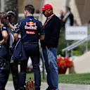 Niki Lauda (AUT) Mercedes AMG F1 Non-Executive Chairman at Formula One World Championship, Rd2, Bahrain Grand Prix Qualifying, Bahrain International Circuit, Sakhir, Bahrain, Saturday 2 April 2016. © Sutton Motorsport Images
