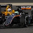 Nico Hulkenberg (GER) Force India VJM09 at Formula One World Championship, Rd2, Bahrain Grand Prix Race, Bahrain International Circuit, Sakhir, Bahrain, Sunday 3 April 2016. © Sutton Motorsport Images