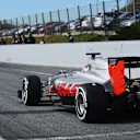 Romain Grosjean (FRA) Haas VF-16 at Formula One Testing, Day Three, Barcelona, Spain, Thursday 3 March 2016. © Sutton Motorsport Images