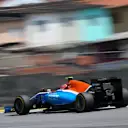 Esteban Ocon (FRA) Manor Racing MRT05 at Formula One World Championship, Rd20, Brazilian Grand Prix, Practice, Interlagos, Sao Paulo, Brazil, Friday 11 November 2016. © Sutton Images