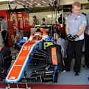 Esteban Ocon (FRA) Manor Racing MRT05 at Formula One World Championship, Rd20, Brazilian Grand Prix, Practice, Interlagos, Sao Paulo, Brazil, Friday 11 November 2016. © Sutton Images