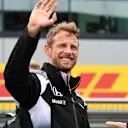 Jenson Button (GBR) McLaren on the drivers parade at Formula One World Championship, Rd10, British Grand Prix, Race, Silverstone, England, Sunday 10 July 2016. © Sutton Images