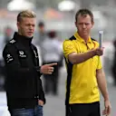 Kevin Magnussen (DEN) Renault Sport F1 Team at Formula One World Championship, Rd10, British Grand Prix, Preparations, Silverstone, England, Thursday 7 July 2016. © Sutton Images
