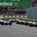 The start of the race at Formula One World Championship, Rd7, Canadian Grand Prix, Race, Montreal, Canada, Sunday 12 June 2016. © Sutton Images