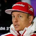 Kimi Raikkonen (FIN) Ferrari in the Press Conference at Formula One World Championship, Rd7, Canadian Grand Prix, Preparations, Montreal, Canada, Thursday 9 June 2016. © Sutton Images