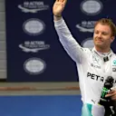 Nico Rosberg (GER) Mercedes AMG F1 in parc ferme at Formula One World Championship, Rd3, Chinese Grand Prix, Qualifying, Shanghai, China, Saturday 16 April 2016. © Sutton Motorsport Images