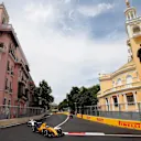 Jolyon Palmer (GBR) Renault Sport F1 Team RS16 at Formula One World Championship, Rd8, European Grand Prix, Practice, Baku City Circuit, Baku, Azerbaijan, Friday 17 June 2016. © Sutton Images