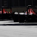 Carlos Sainz jr (ESP) Scuderia Toro Rosso STR11 and Daniil Kvyat (RUS) Scuderia Toro Rosso STR11 at Formula One World Championship, Rd8, European Grand Prix, Qualifying, Baku City Circuit, Baku, Azerbaijan, Saturday 18 June 2016. © Sutton Images