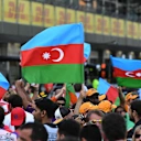 Fans and flags at Formula One World Championship, Rd8, European Grand Prix, Race, Baku City Circuit, Baku, Azerbaijan, Sunday 19 June 2016. © Sutton Images