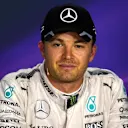 Pole sitter Nico Rosberg (GER) Mercedes AMG F1 in the Press Conference at Formula One World Championship, Rd11, Hungarian Grand Prix, Qualifying, Hungaroring, Hungary, Saturday 23 July 2016. © Sutton Images