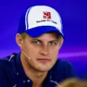 Marcus Ericsson (SWE) Sauber in the Press Conference at Formula One World Championship, Rd11, Preparations, Hungaroring, Hungary, Thursday 21 July 2016. © Sutton Images