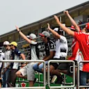 Drivers parade at Formula One World Championship, Rd14, Italian Grand Prix, Race, Monza, Italy, Sunday 4 September 2016. © Sutton Images